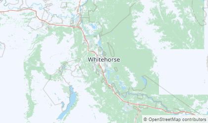 Mapa de Yukon