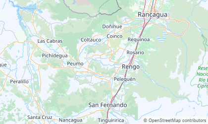 Mapa de O'Higgins