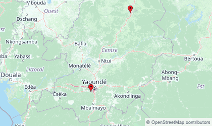 Mapa de Centre