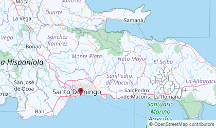 Mapa de Higuamo