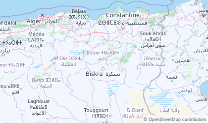 Mapa de Constantine