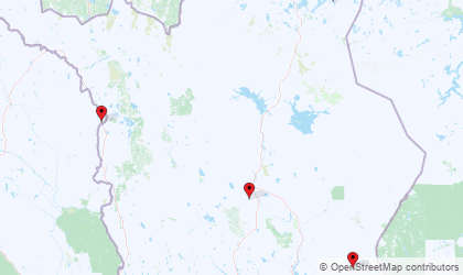 Mapa de Lapland
