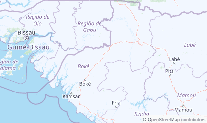 Mapa de Boke