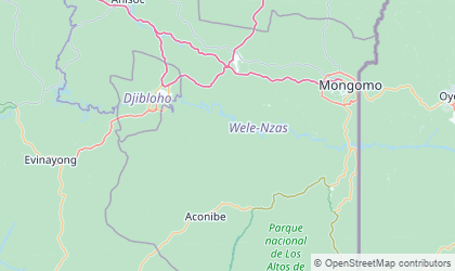 Mapa de Wele-Nzas