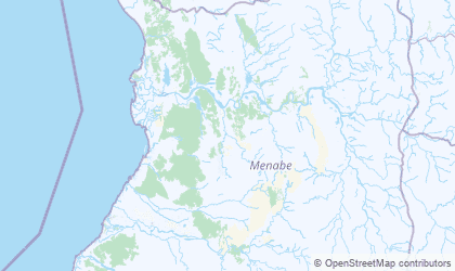 Mapa de Menabe
