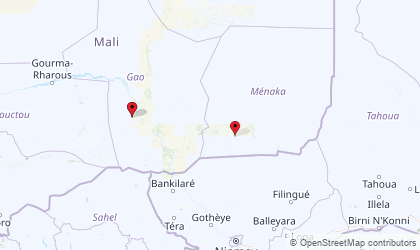 Mapa de Gao