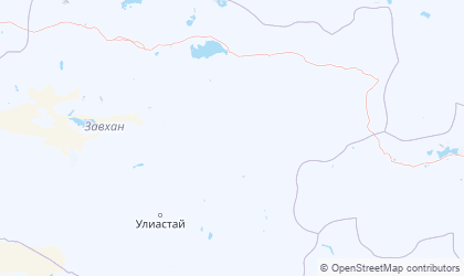 Mapa de Dzabkhan