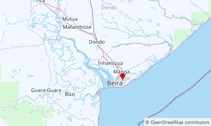 Mapa de Sofala