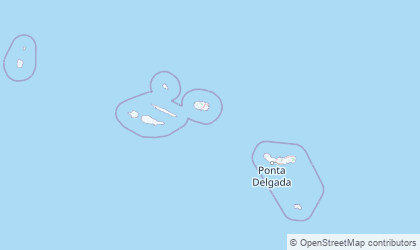 Mapa de Azores