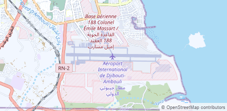 Djibouti-Ambouli Airport en el mapa