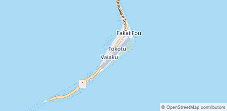 Funafuti International Airport en el mapa
