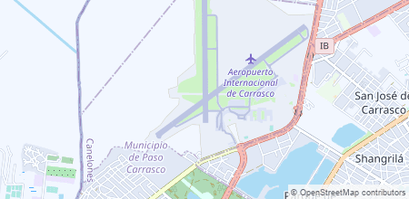 Carrasco International /General C L Berisso Airport en el mapa
