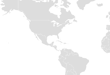 Mapa de los países miembros: OECS - Organización de Estados del Caribe Oriental