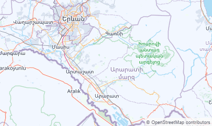 Mapa de Ararat