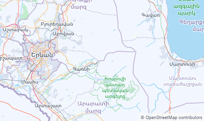 Mapa de Yerevan