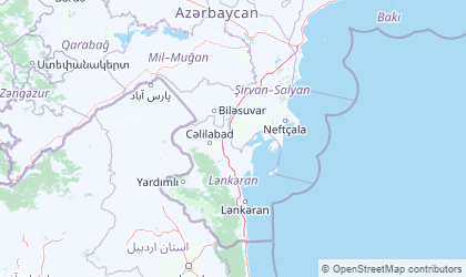Mapa de Talysh