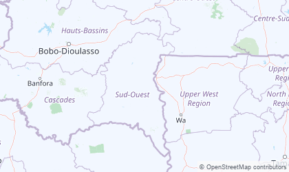 Mapa de Southwest