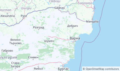 Mapa de Noreste / Varna