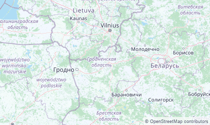 Mapa de Grodnenskaya