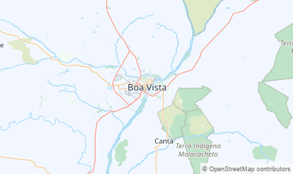 Mapa de Roraima