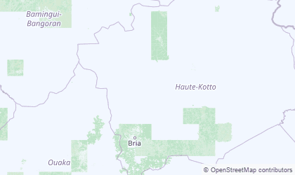 Mapa de Haute-Kotto