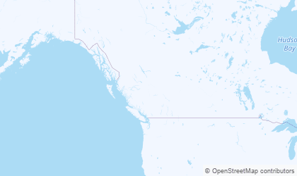 Mapa de British Columbia
