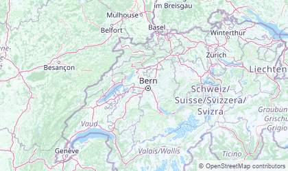 Mapa de Espacio Mittelland