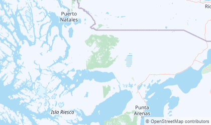 Mapa de Magallanes