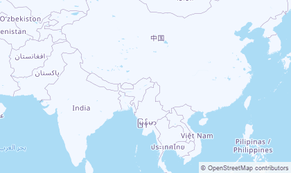 Mapa de Sudoeste de China (Xīnán)