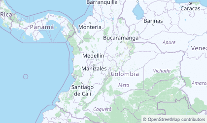 Mapa de Andes