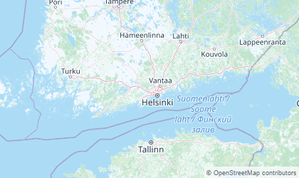 Mapa de Mikkeli