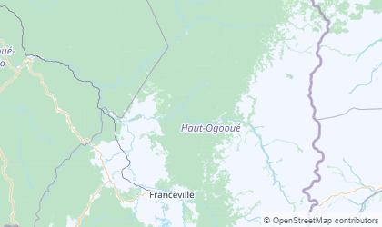 Mapa de Haut-Ogooué