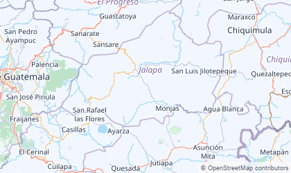 Mapa de Jalapa
