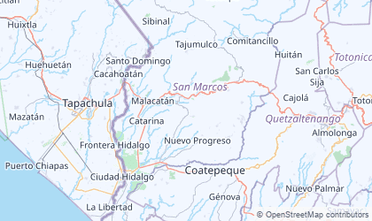 Mapa de San Marcos