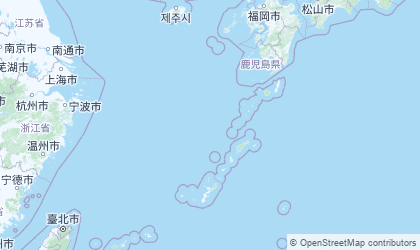 Mapa de Kyūshū