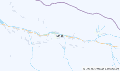 Mapa de Talas