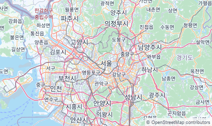 Mapa de Seoul
