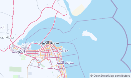 Mapa de Al Asimah