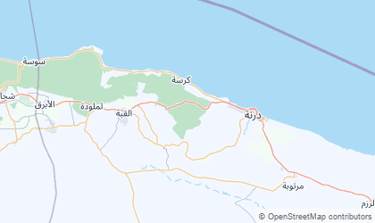 Mapa de Darnah