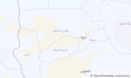 Mapa de Fezán