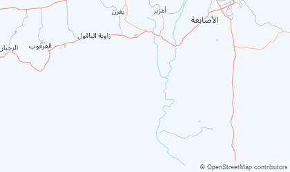 Mapa de Sha'biyat al Jabal al Gharbi