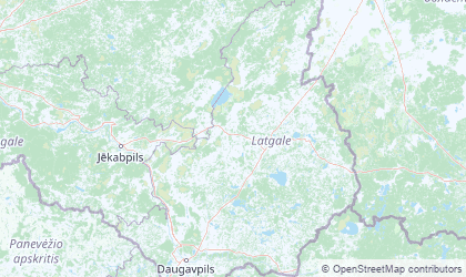 Mapa de Latgale