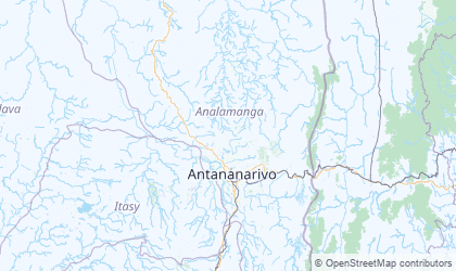 Mapa de Analamanga