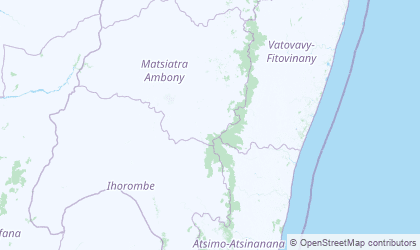 Mapa de Upper Matsiatra