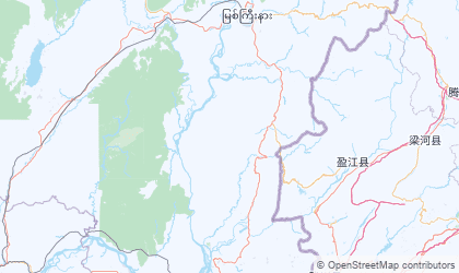 Mapa de Kachin