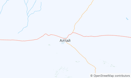 Mapa de Govi-Altay