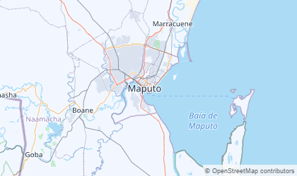 Mapa de Maputo City
