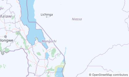 Mapa de Niassa