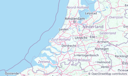 Mapa de Holanda del Sur