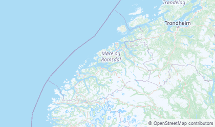 Mapa de Møre og Romsdal